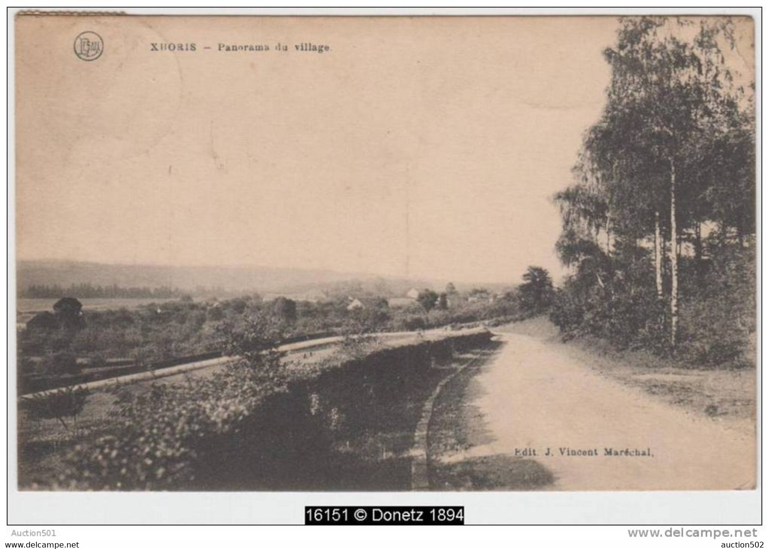 16151g ENTREE Du VILLAGE - Panorama - Xhoris - Ferrières