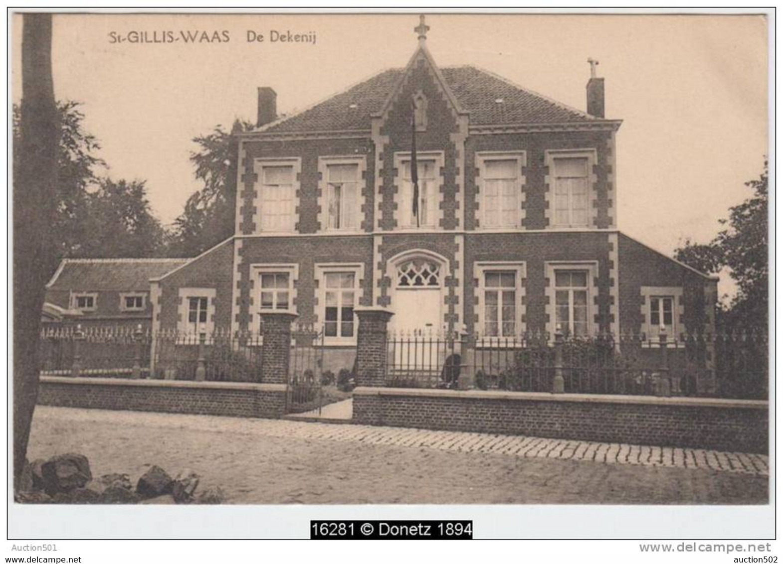 16281g De DEKENIJ - St-Gillis-Waas - 1925 - Sint-Gillis-Waas