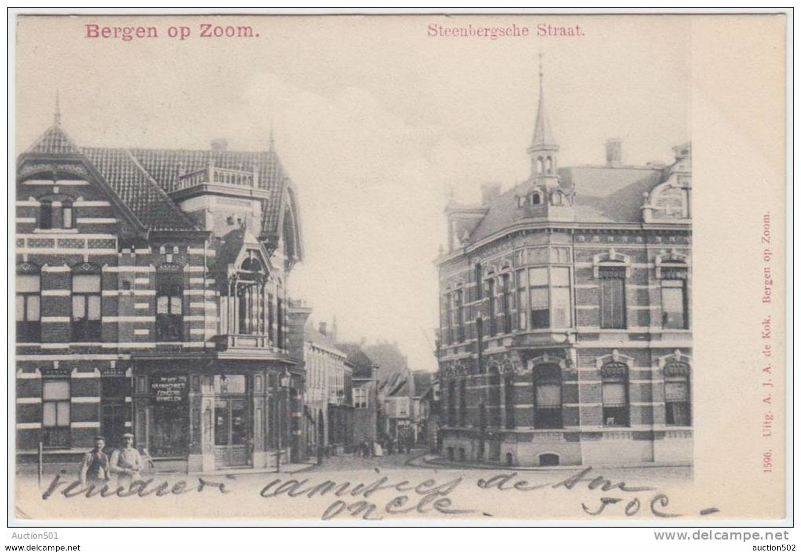 16604g BERGEN Op ZOOM - Steenbergsche Straat - 1901 - Bergen Op Zoom
