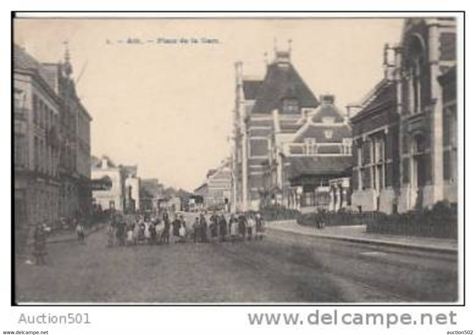 16837g Place De La GARE - Ath - 1911 - Ath