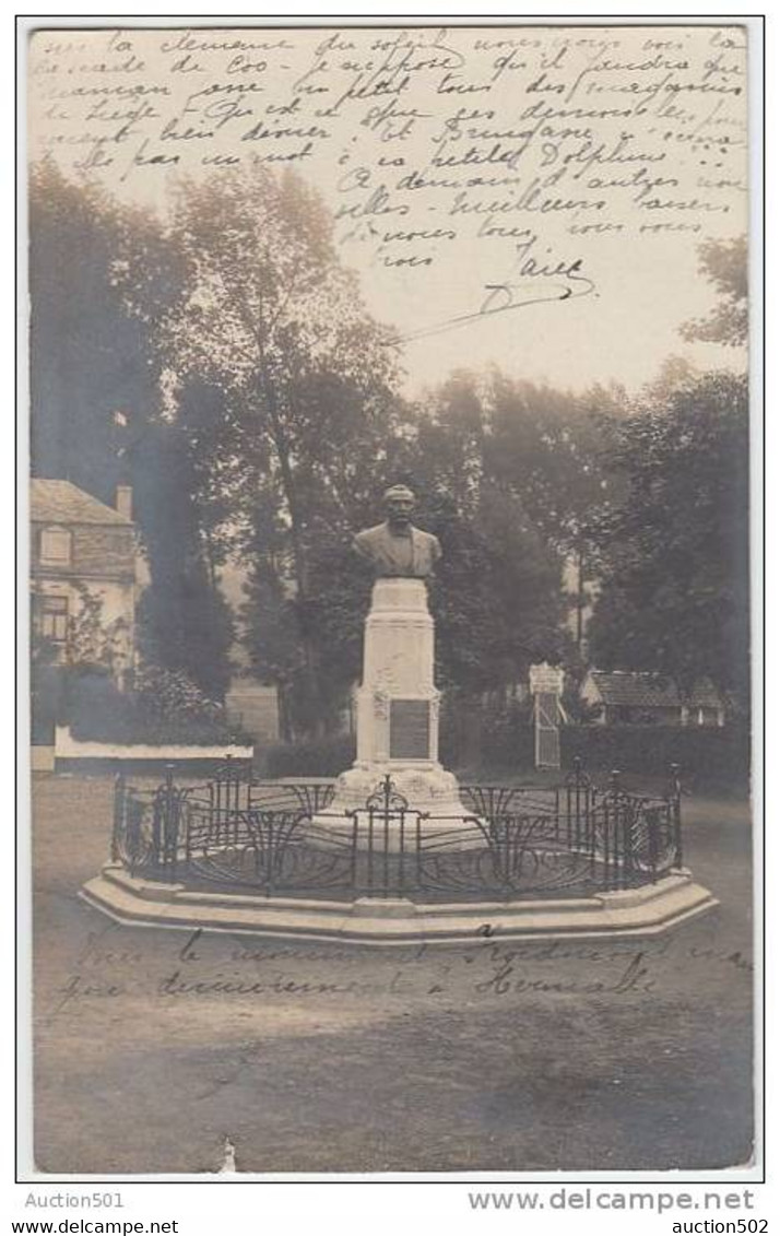 17054g MONUMENT Froidmont - Hermalle - 1913 - Carte Photo - Courcelles