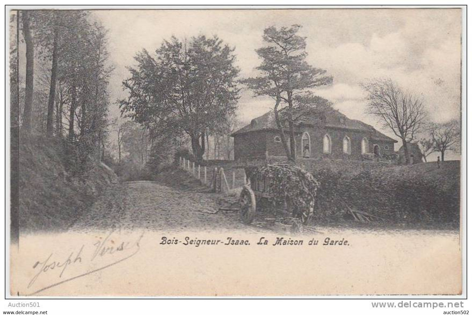 17112g MAISON De GARDE - Bois-Seigneur-Isaac - 1906 - Braine-l'Alleud
