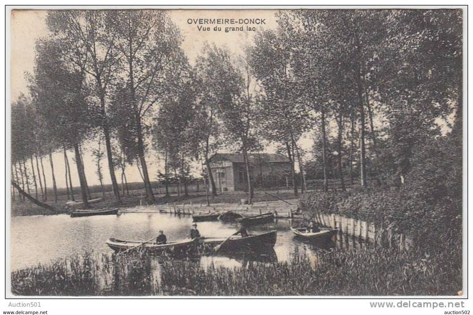 17297g GRAND LAC - Overmeire-Donck - 1908 - Berlare