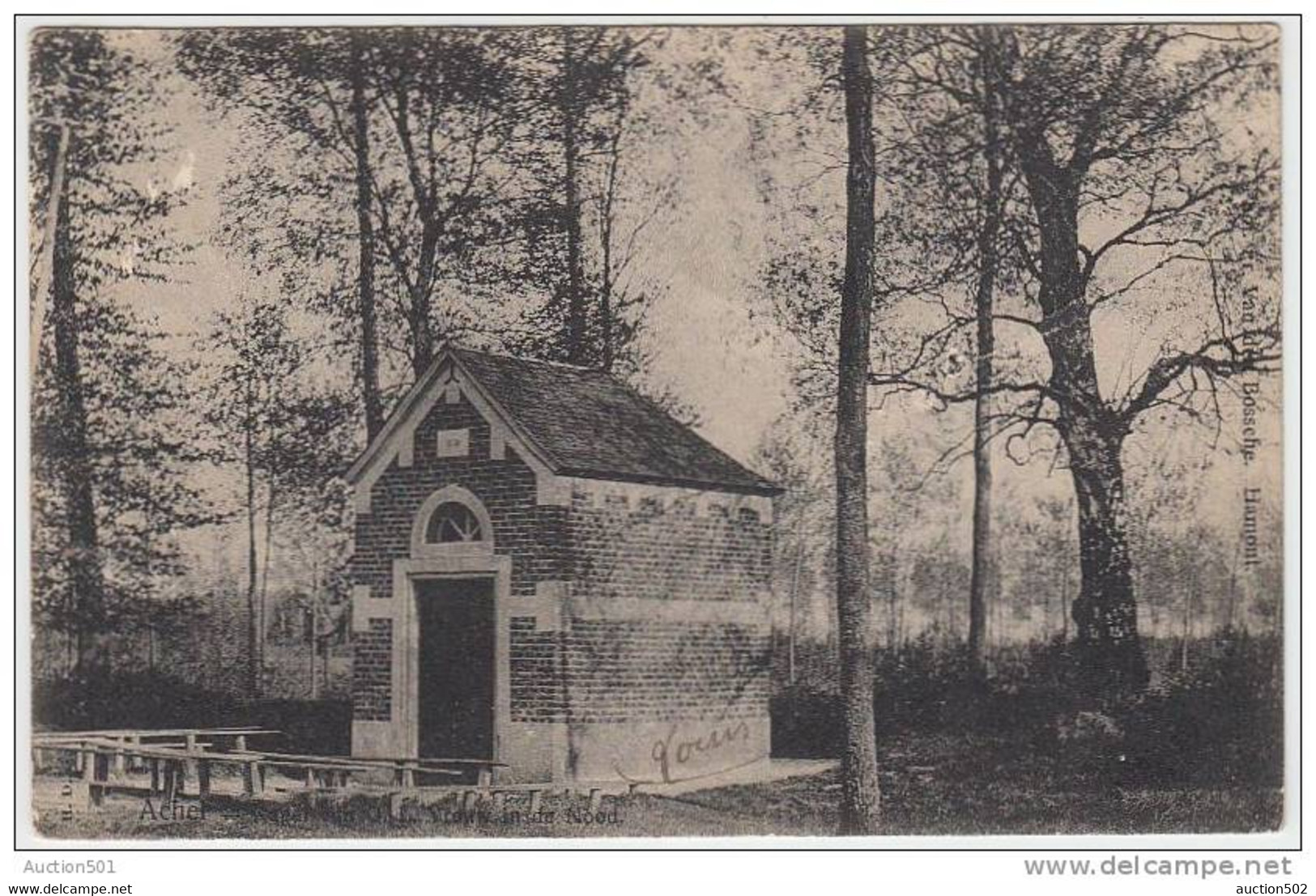 17711g KAPEL - Vrouw In De Nood - Achel - Hamont-Achel