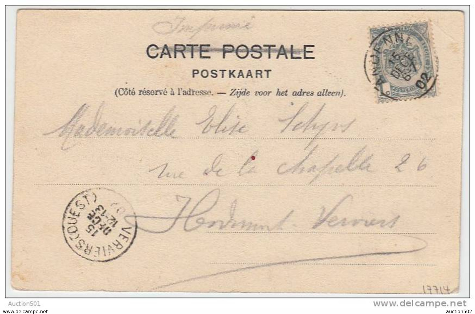 17714g RUE De BAYE - Andenne - 1902 - Andenne