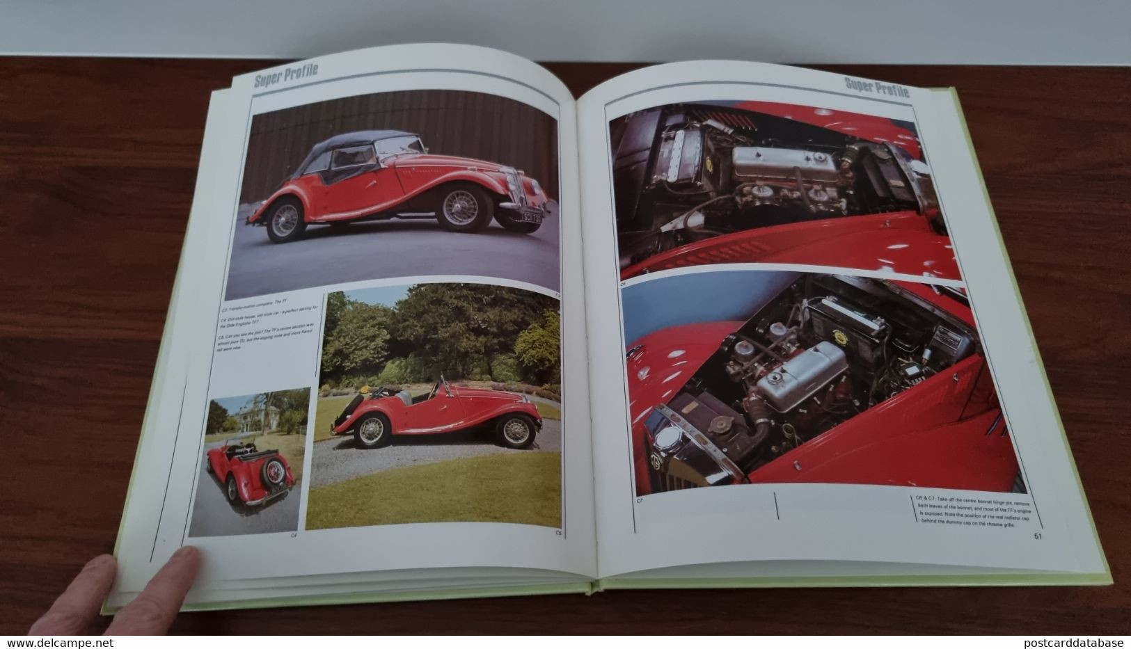 MG TF - Super Profile - Jonathan Edwards - & Old Cars - Transportes