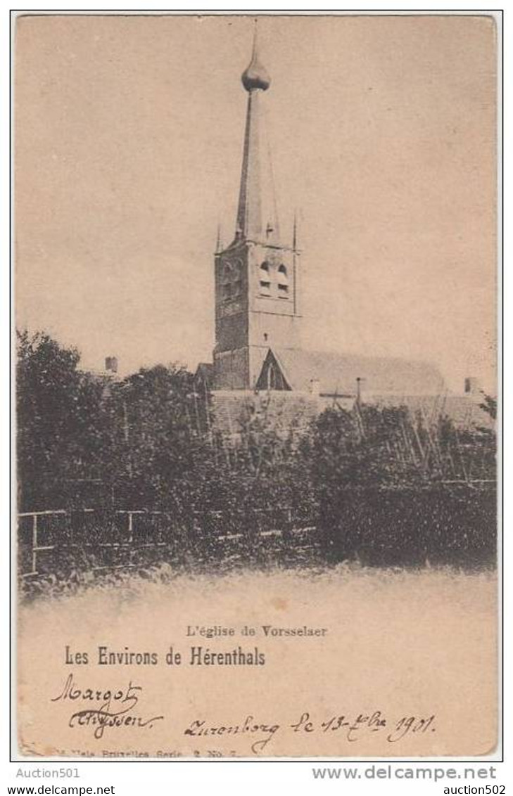 17853g EGLISE - Vorsselaer - 1901 - Vosselaar