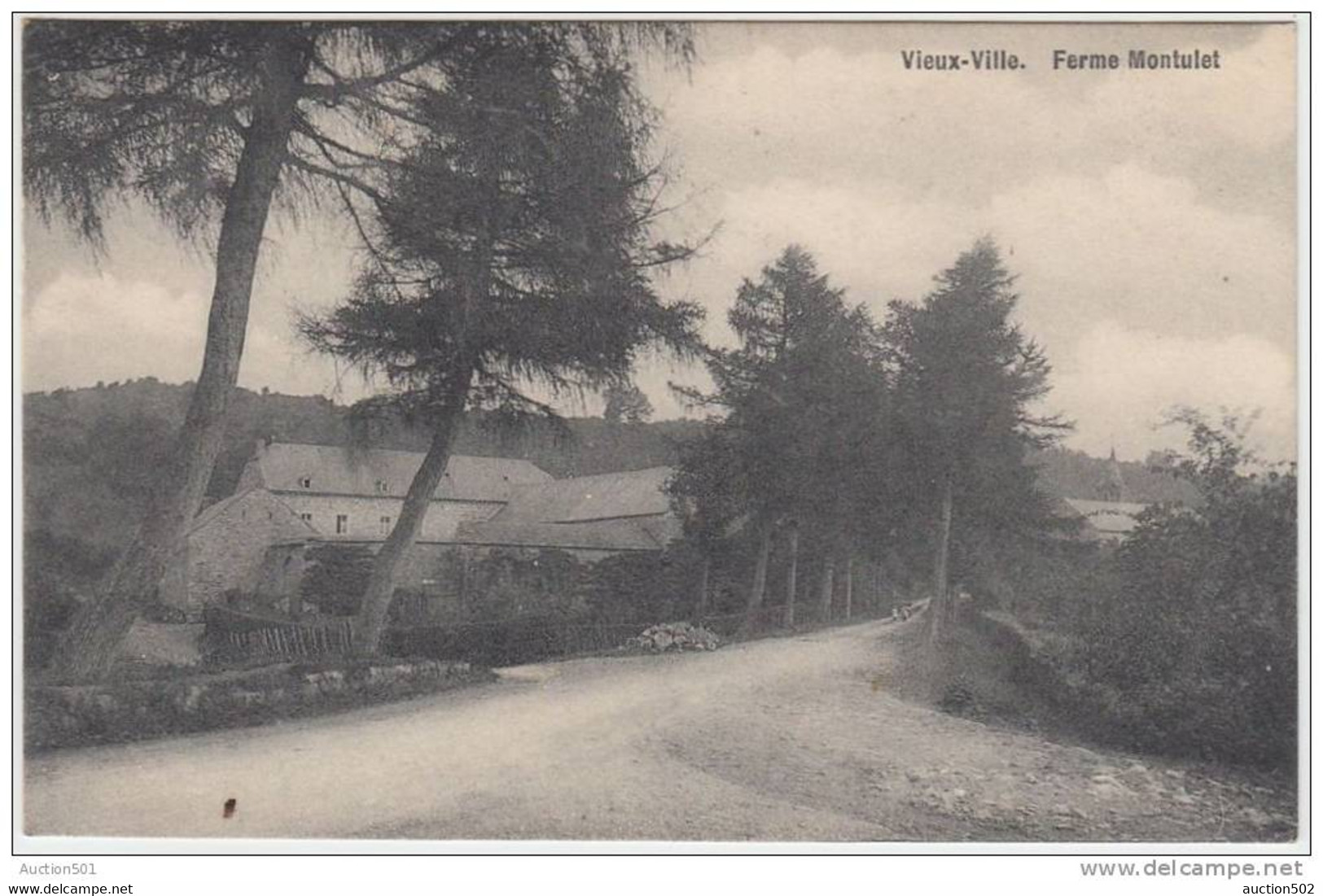 17908g FERME MONTULET - Vieux-Ville - 1911 - Ferrières