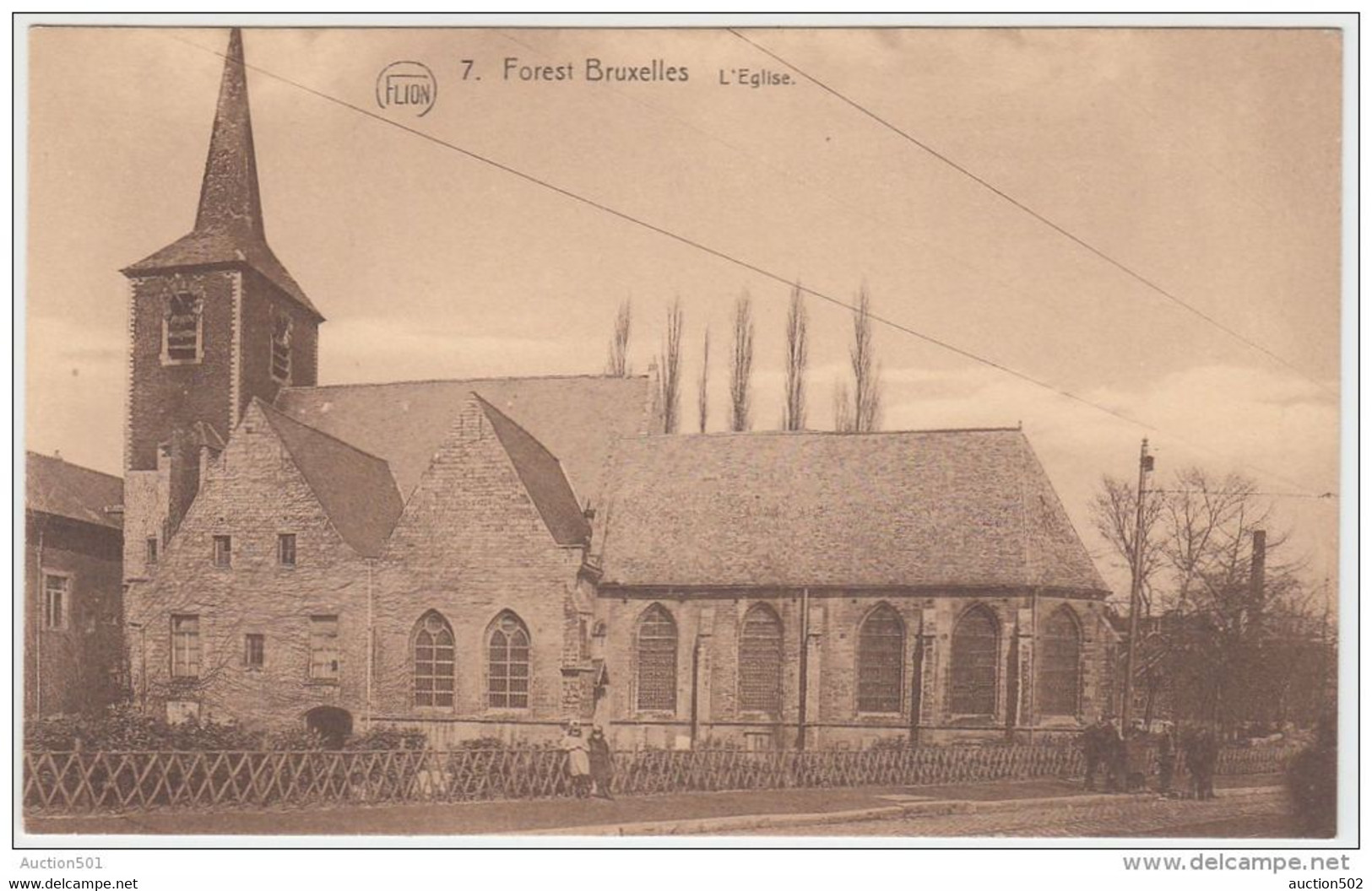 18284g EGLISE - Forest - Vorst - Forest