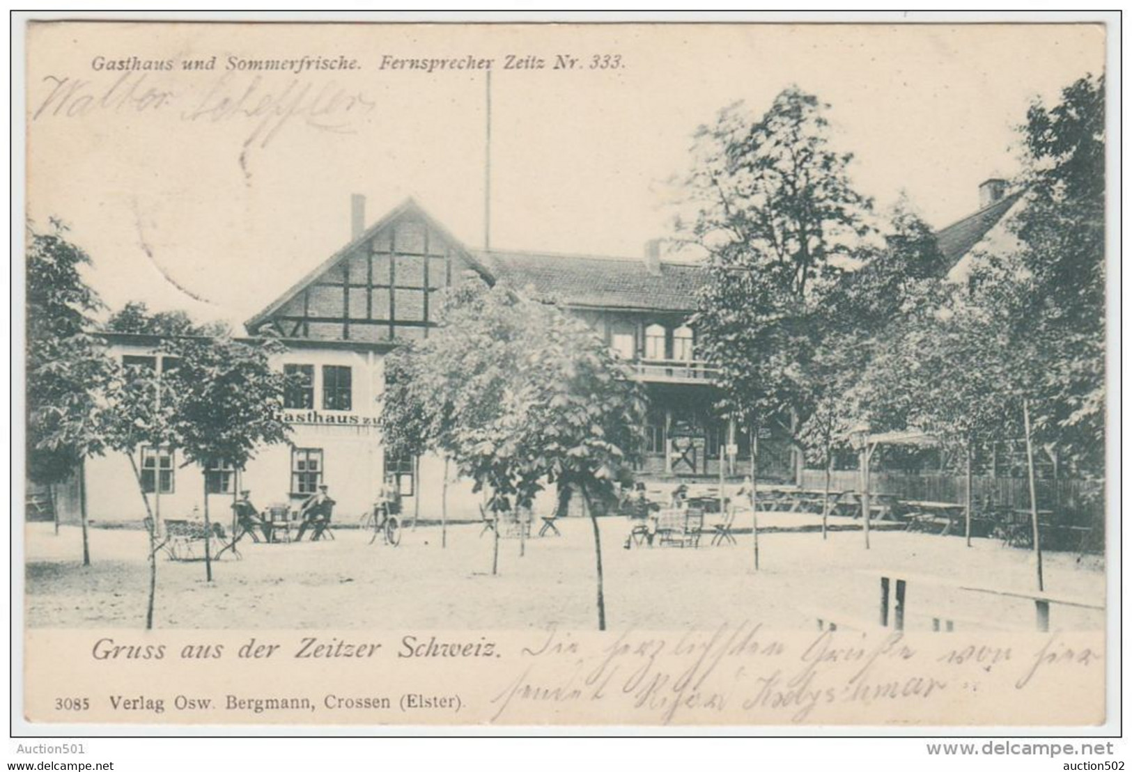 18302g HAYNSBURG - Gasthaus Und Sommerfrische - 1905 - Zeitz