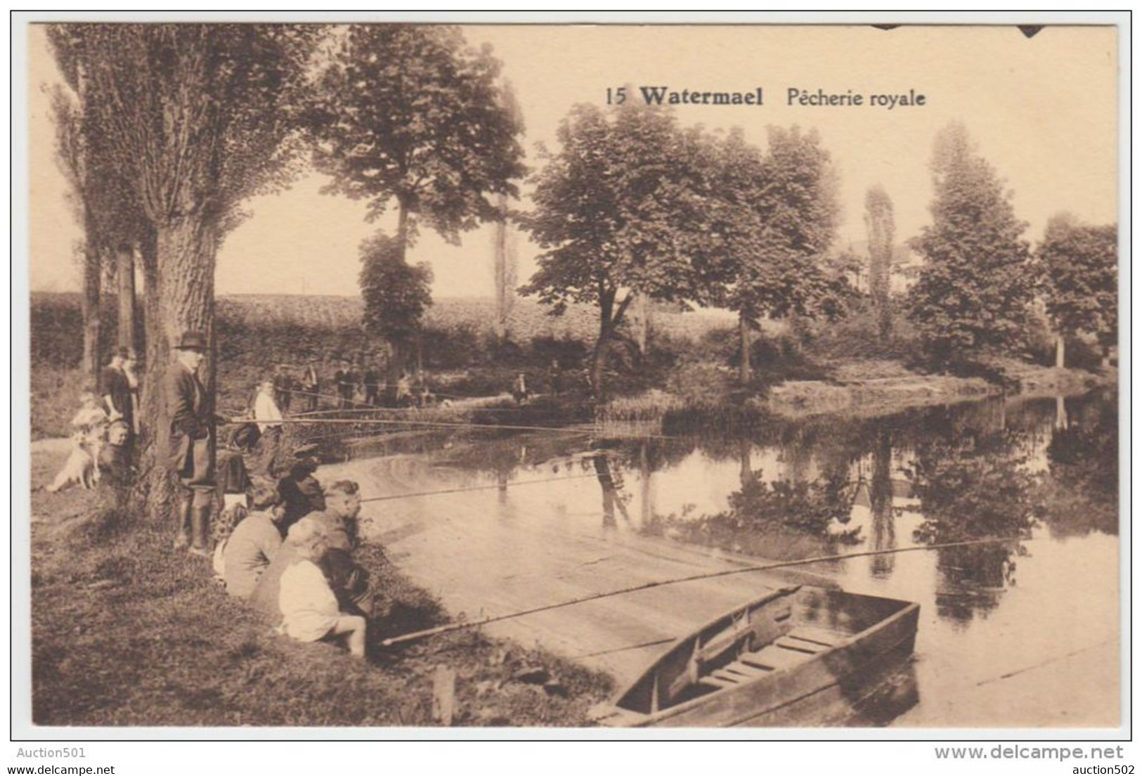 18386g PECHERIE ROYALE  -  Watermael - Watermaal-Bosvoorde - Watermael-Boitsfort