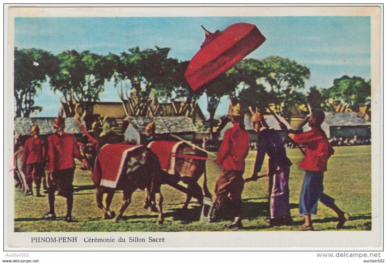 19366g PHNOM-PENH - Cérémonie Du Sillon Sacré - Cambodge