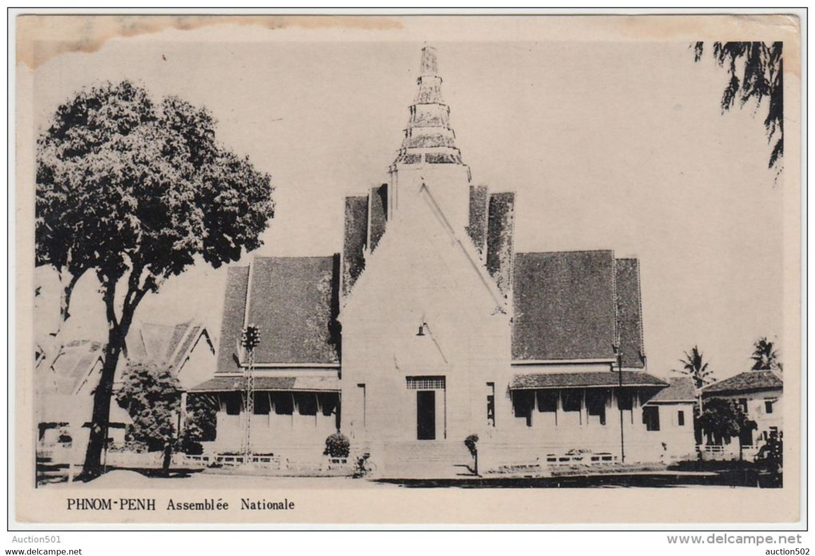 19371g PHNOM-PENH - Assemblée Nationale - Carte Photo - Cambodge