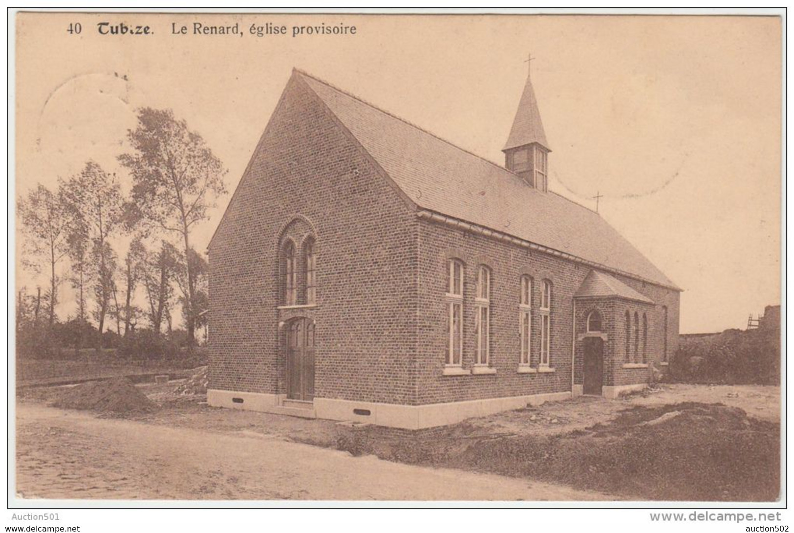 19556g Le RENARD Eglise Provisoire - Tubize - Tubeke