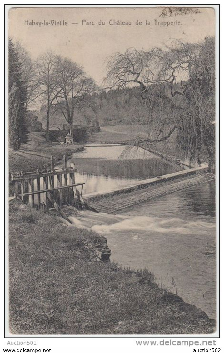 19755g PARC Du CHATEAU De La TRAPPERIE - Habay-la-Vieille - 1910 - Habay