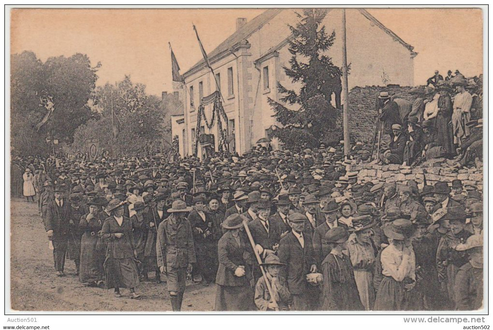 19922g MANIFESTATION PATRIOTIQUE En Honneur Des MARTYRES De ROSSIGNOL - 18-19 Juillet 1920 - Tintigny