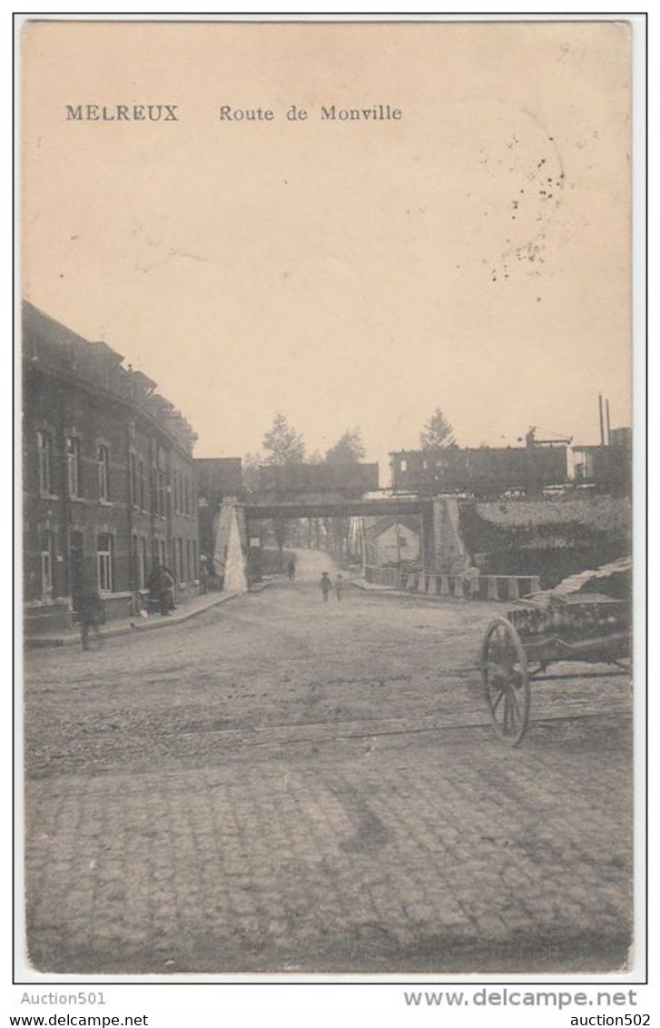 20700g PONT Du CHEMIN De FER - TRAIN - ROUTE De MONVILLE - Melreux - Hotton