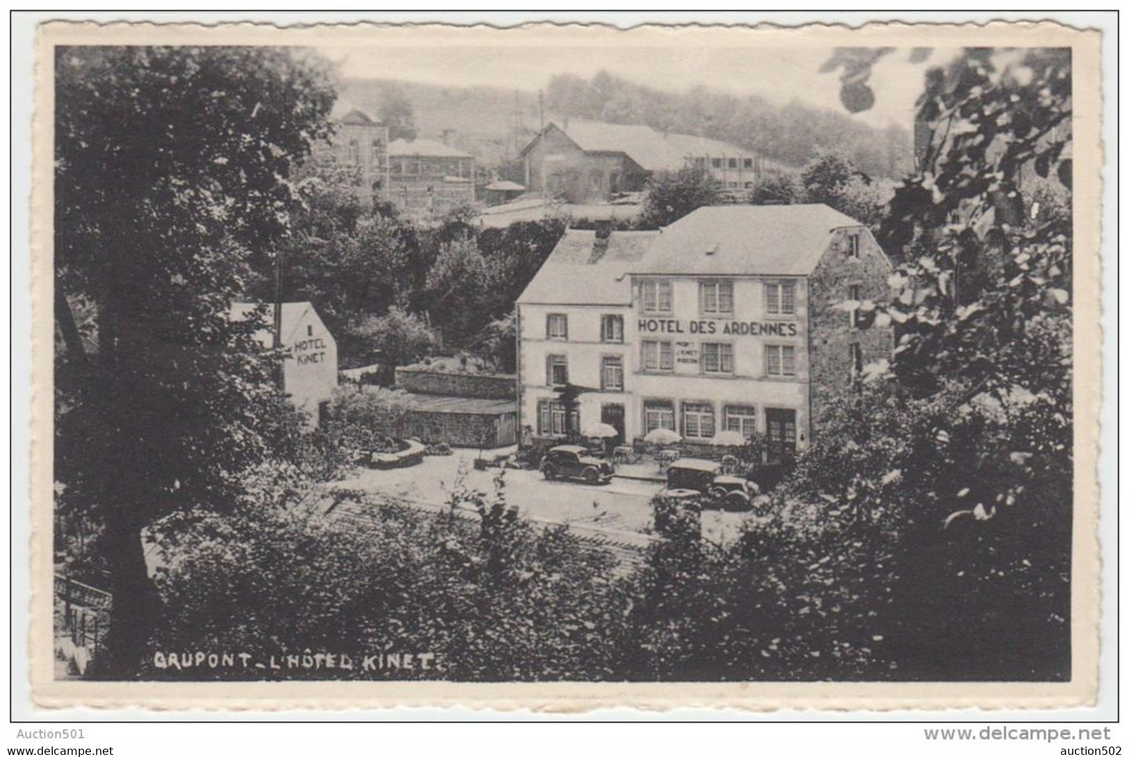 20861g HOTEL KINET Et Des ARDENNES - Grupont - Tellin