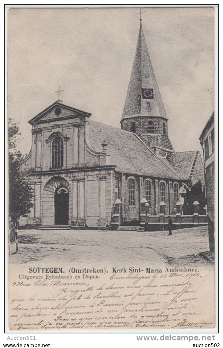 21075g KERK SINT-MARIA AUDENHOVE - Sottegem - 1904 - Zottegem
