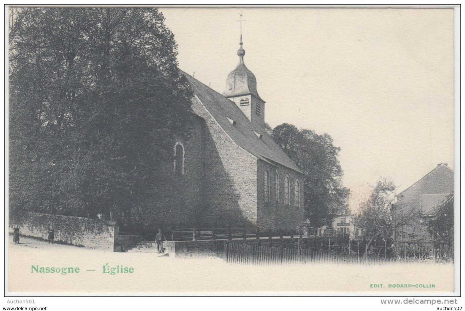 21107g EGLISE - Nassogne - Nassogne