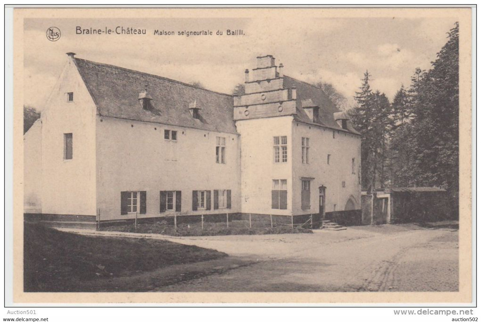 21243g MAISON SEIGNEURIALE Du BAILLI - Braine-le-Château - Kasteelbrakel