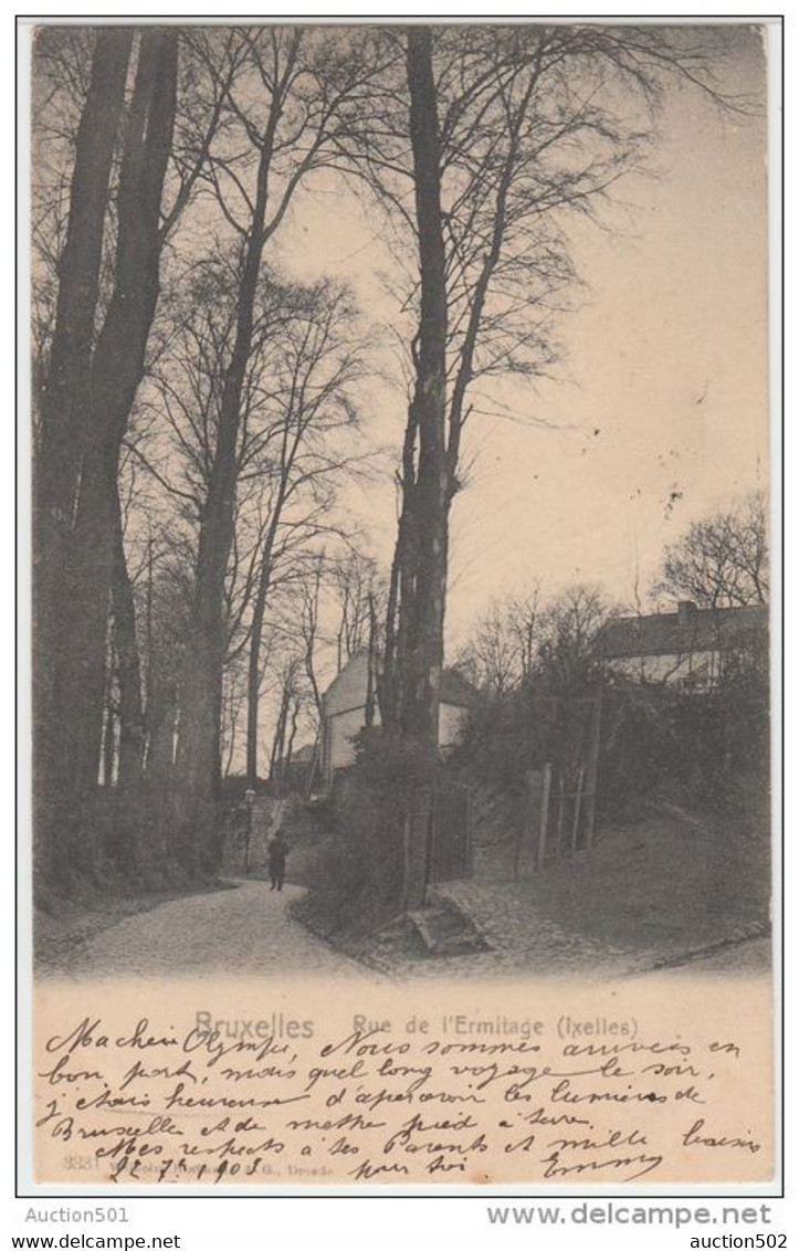 21250g RUE De L' HERMITAGE - Ixelles - 1903 - Elsene - Ixelles