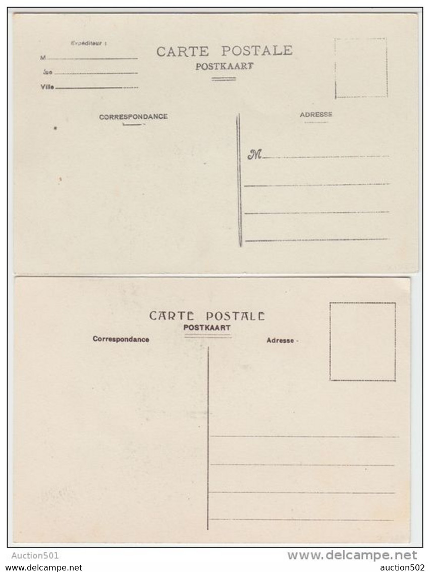 21282g SAINTE GODELIEVE PRIORAAT - Ghistel - Serie 4 Cartes - Gistel