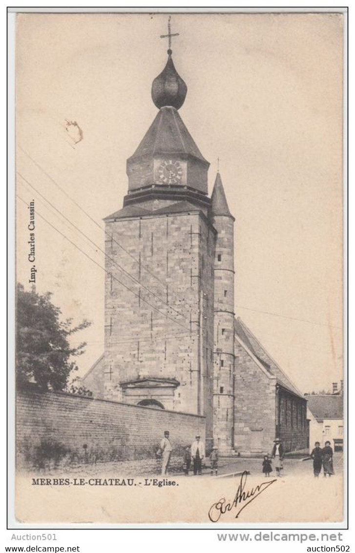 21440g TOUR De L' EGLISE - Merbes-le-Château - Merbes-le-Château