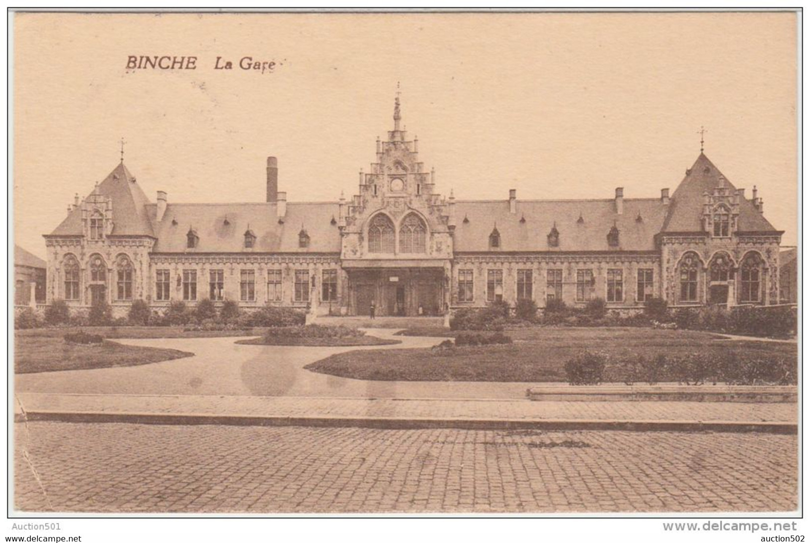 21462g GARE - Binche - 1925 - Binche