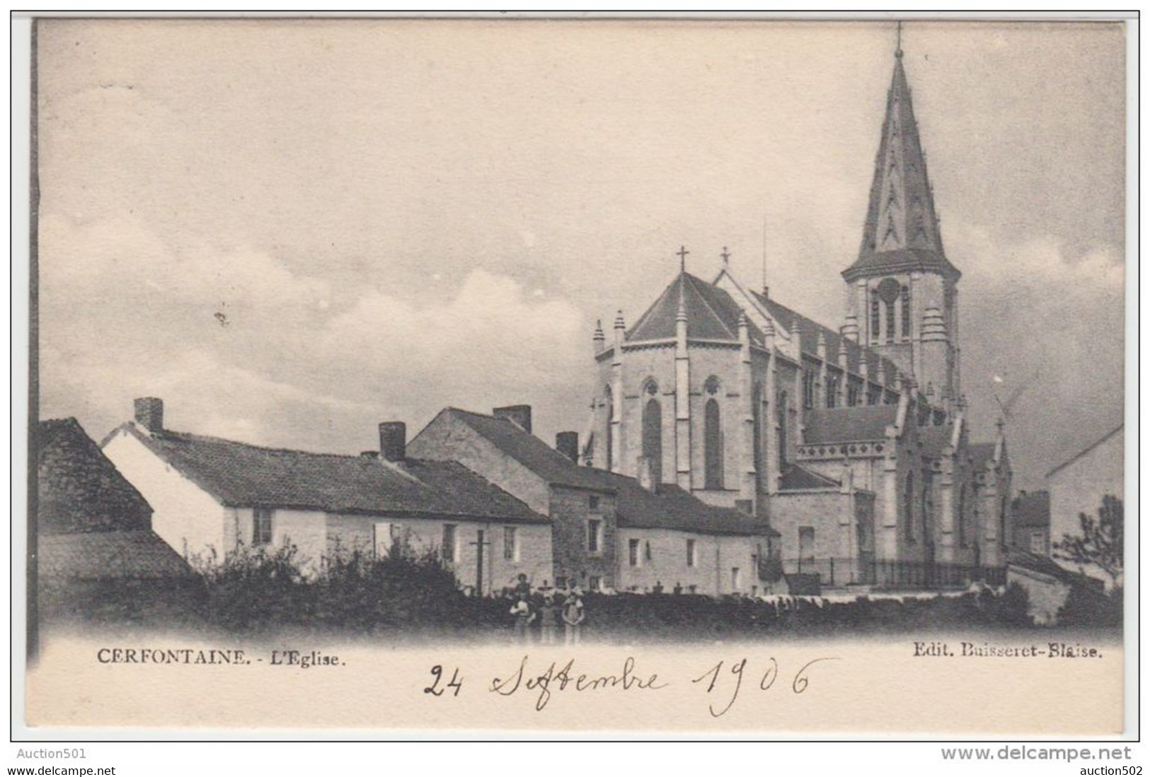 21508g EGLISE - Cerfontaine - 1906 - Cerfontaine