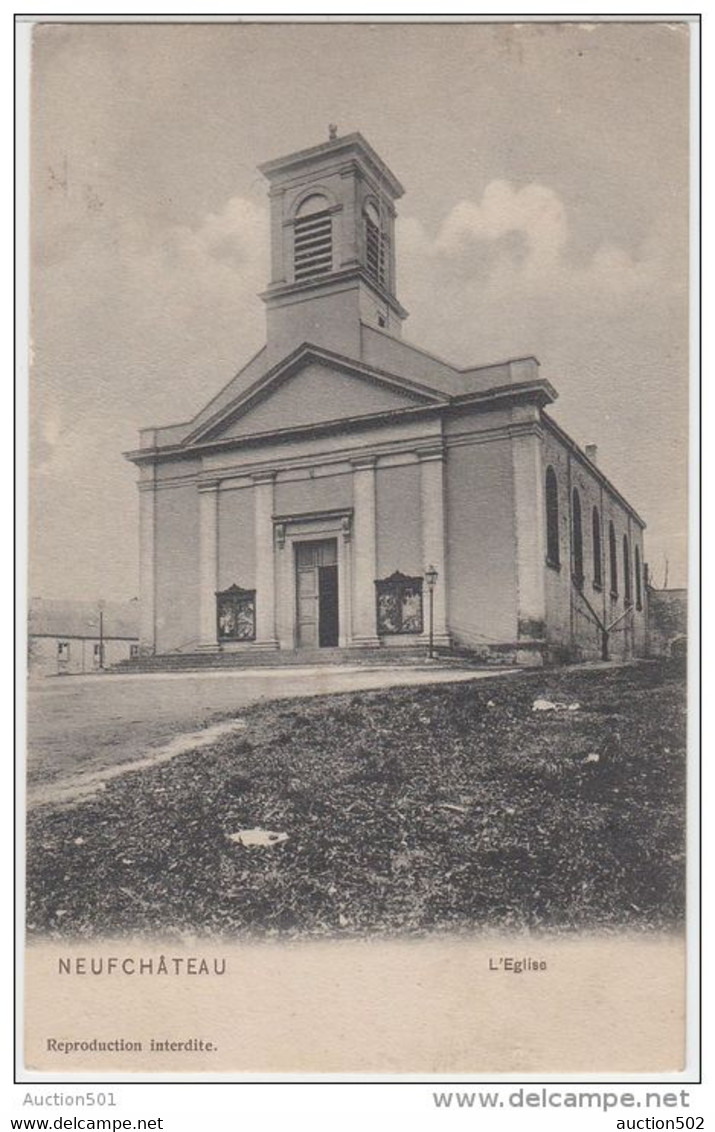 21571g CLOCHER - EGLISE - Neufchâteau - 1908 - Neufchâteau