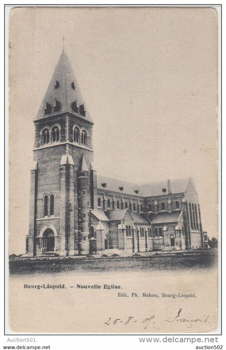 21581g NOUVELLE EGLISE - Bourg-Léopold - 1905 - Leopoldsburg