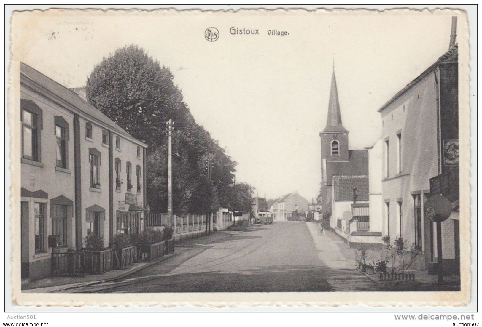 21601g ENTREE Du VILLAGE - EGLISE - Gistoux - Chaumont-Gistoux