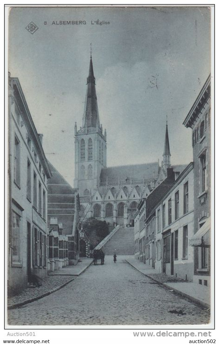 21608g EGLISE - Alsemberg - S B P 8 - Beersel