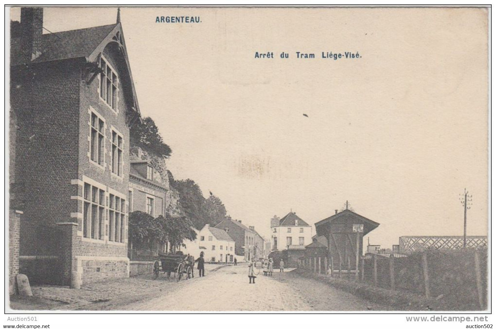 21624g ARRET Du TRAM Liège-Visé - Visé