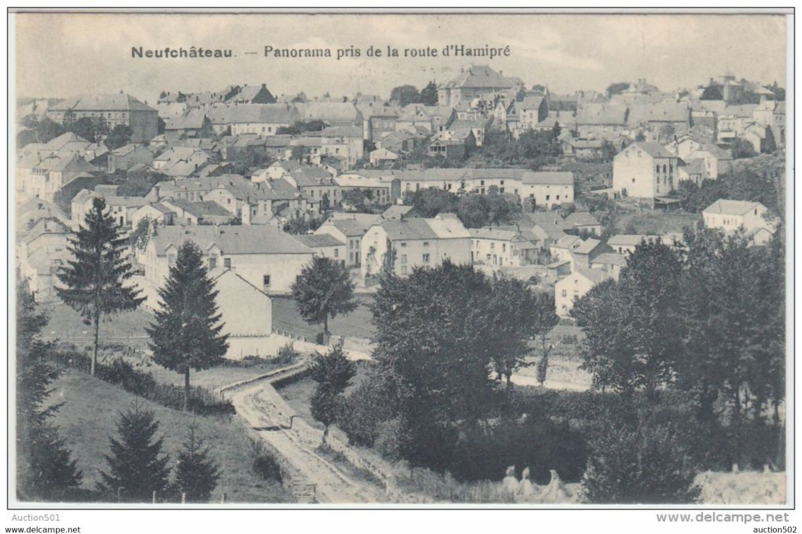 21667g VILLAGE - PANORAMA Pris De La ROUTE D' HAMIPRE - Neufchâteau - Neufchâteau