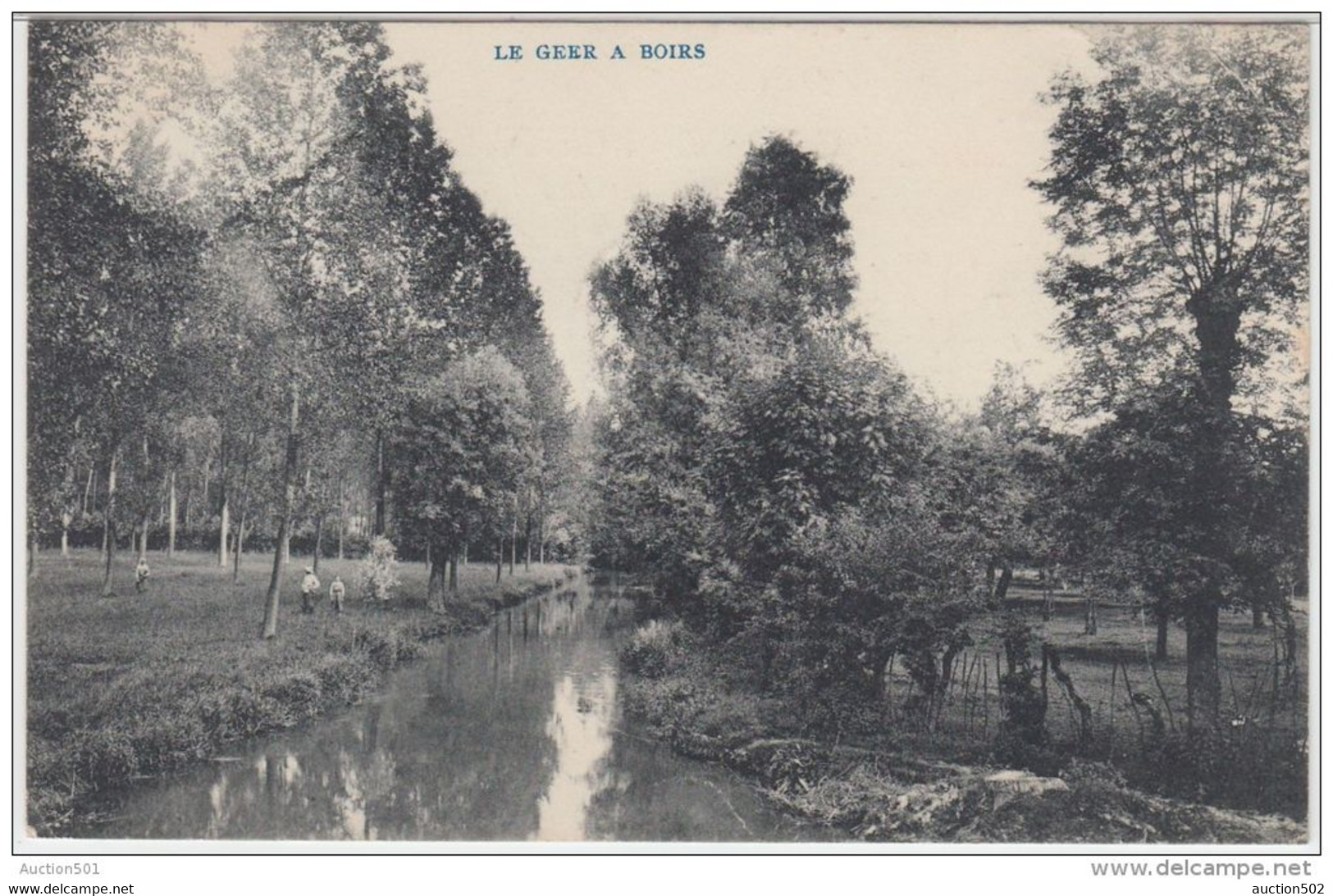 21670g Le GEER - Boirs - 1908 - Bassenge