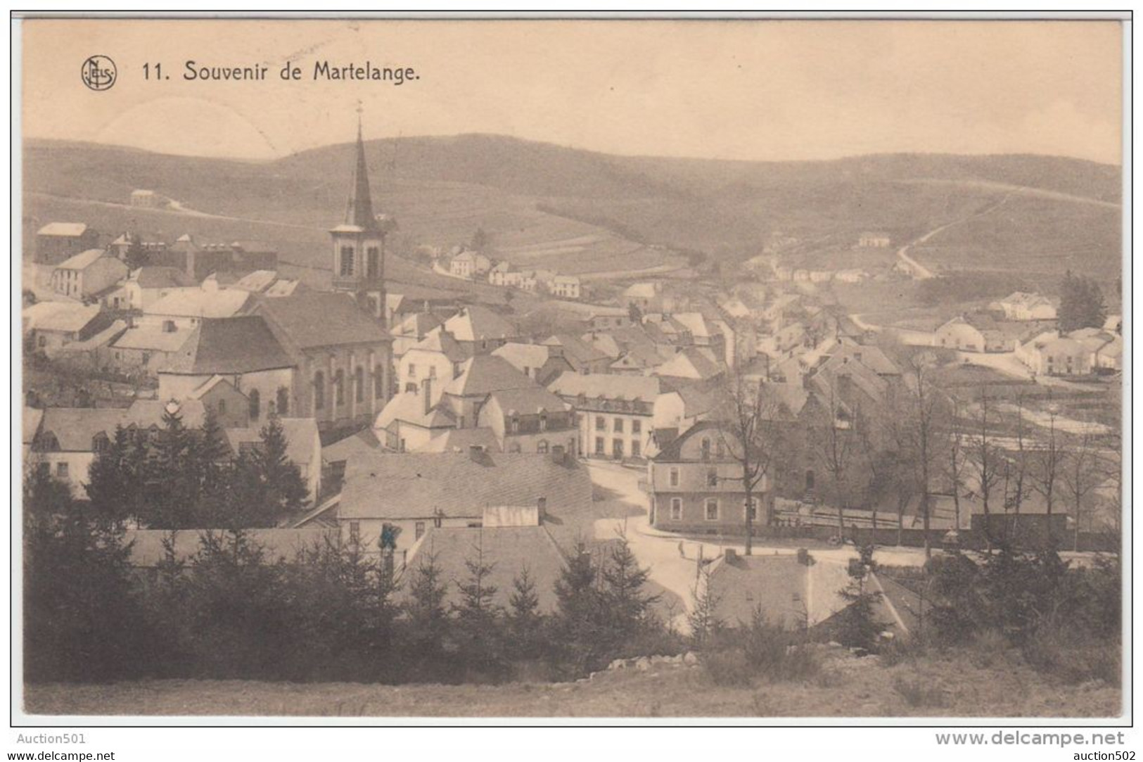 21664g VILLAGE - PANORAMA - Martelange - Martelange