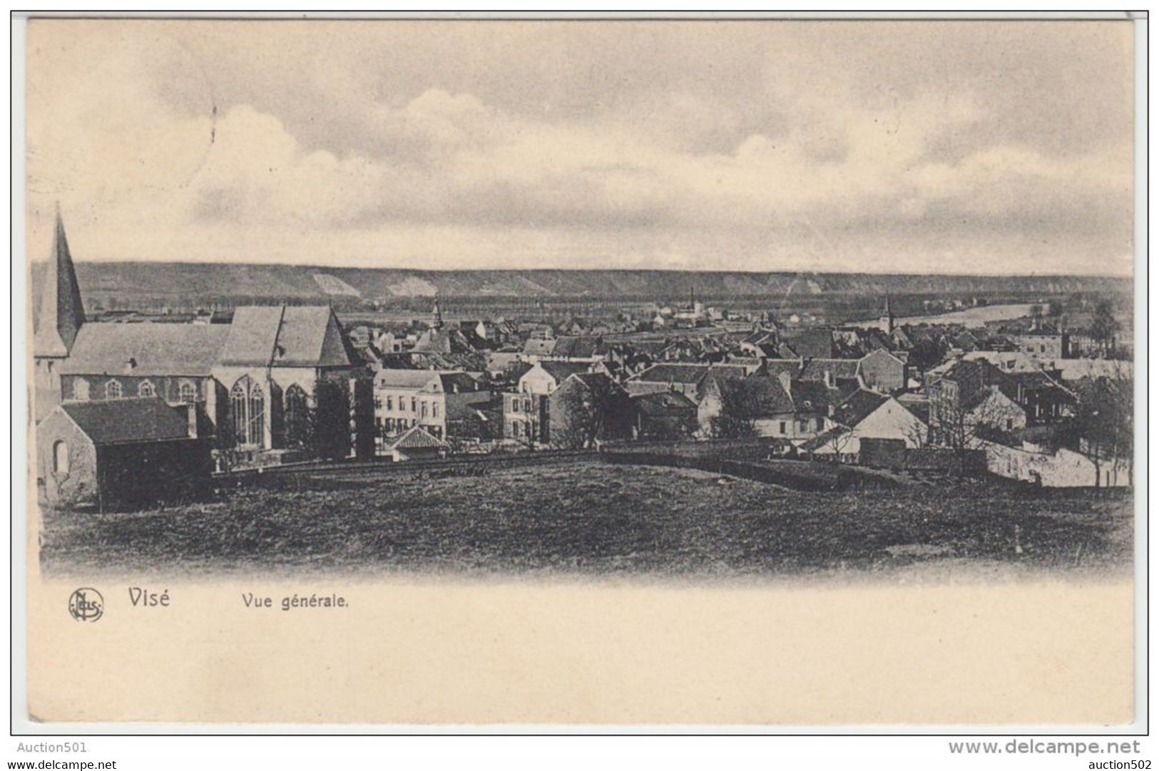 21719g VILLAGE - PANORAMA - Visé - 1909 - Wezet