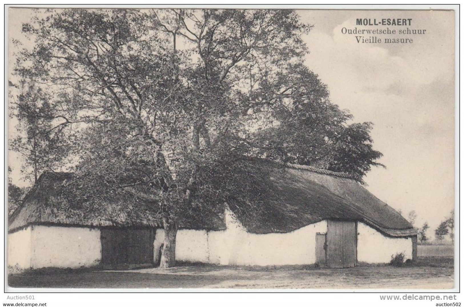 22108g OUDERWETSCHE SCHUUR - Vieille Masure - Moll-Esaert - 1908 - Mol