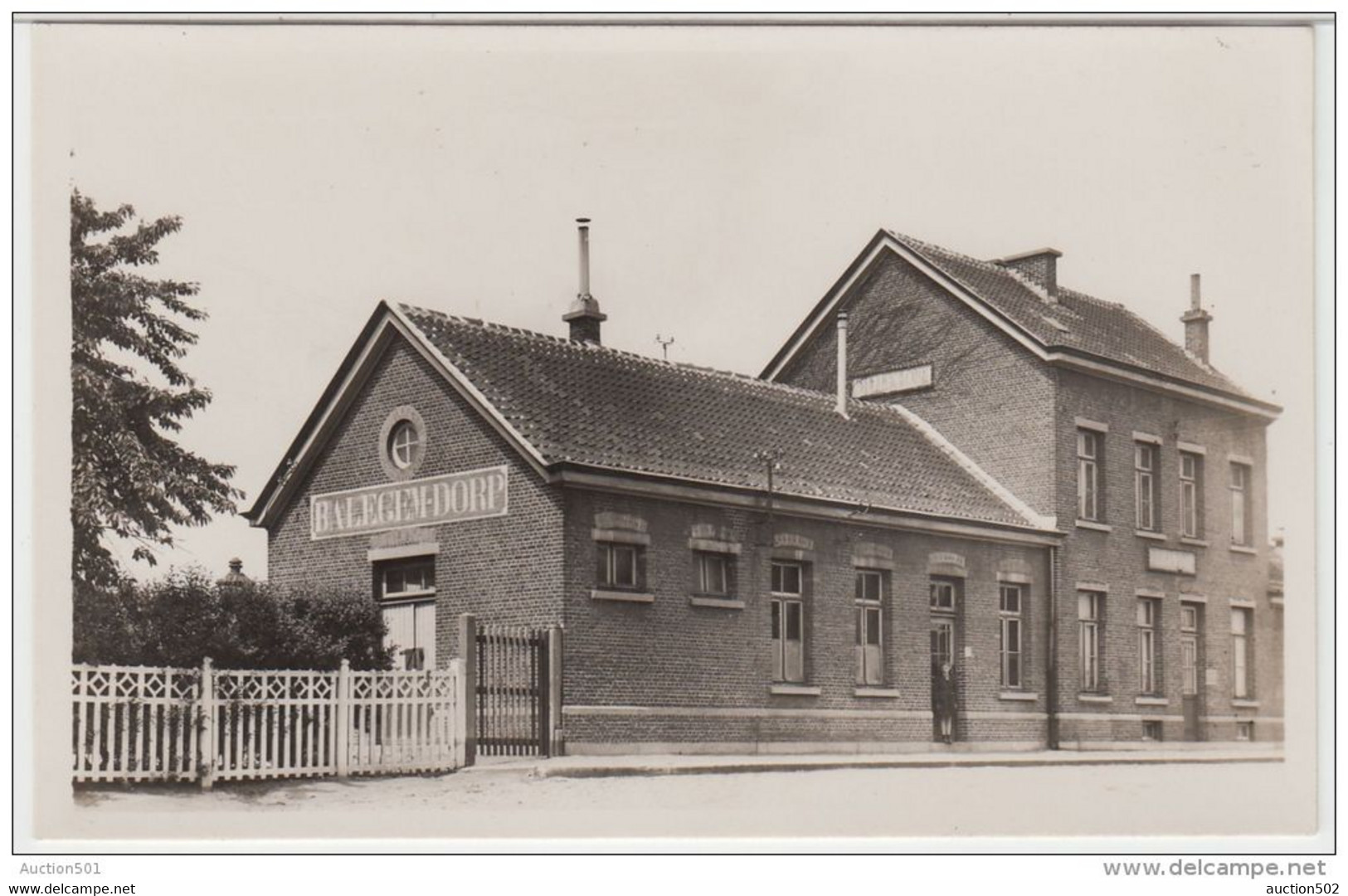 22559g PASTORIJ En KERK - Balegem - Carte Photo - Oosterzele