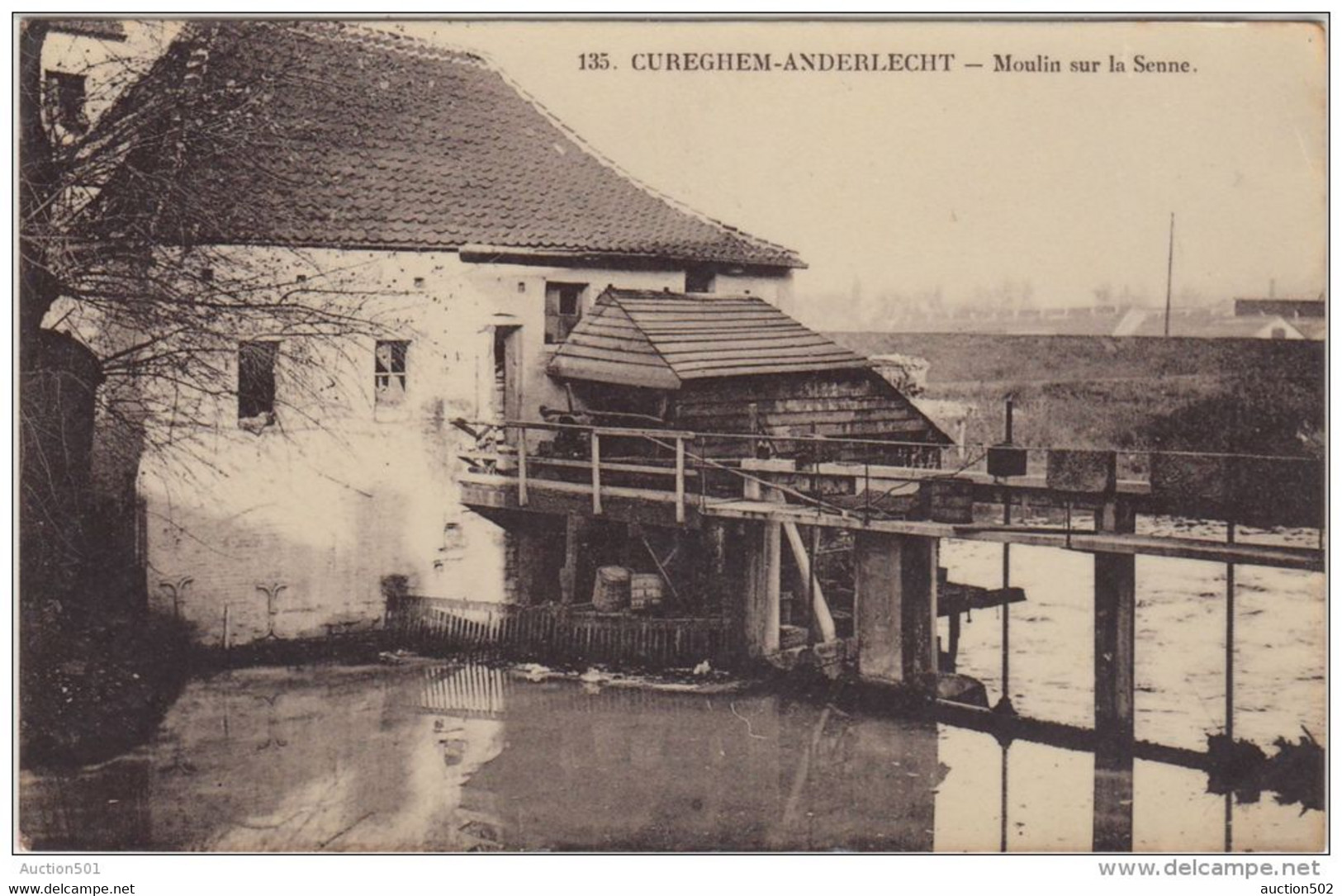 22720g MOULIN Sur La SENNE - Cureghem-Anderlecht - Anderlecht