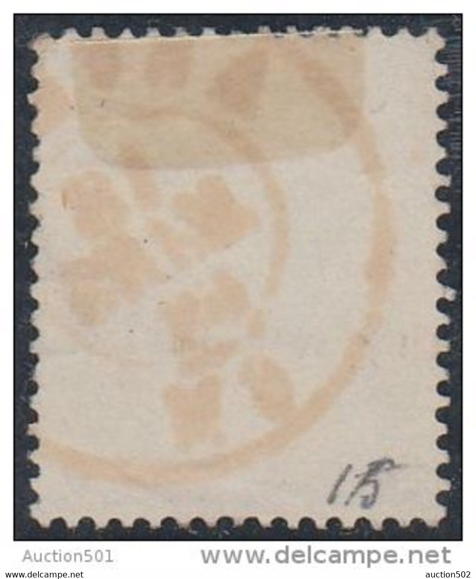 22874 1c Gris-bleu Dentelé 15 COB 23Ad - 1866-1867 Piccolo Leone