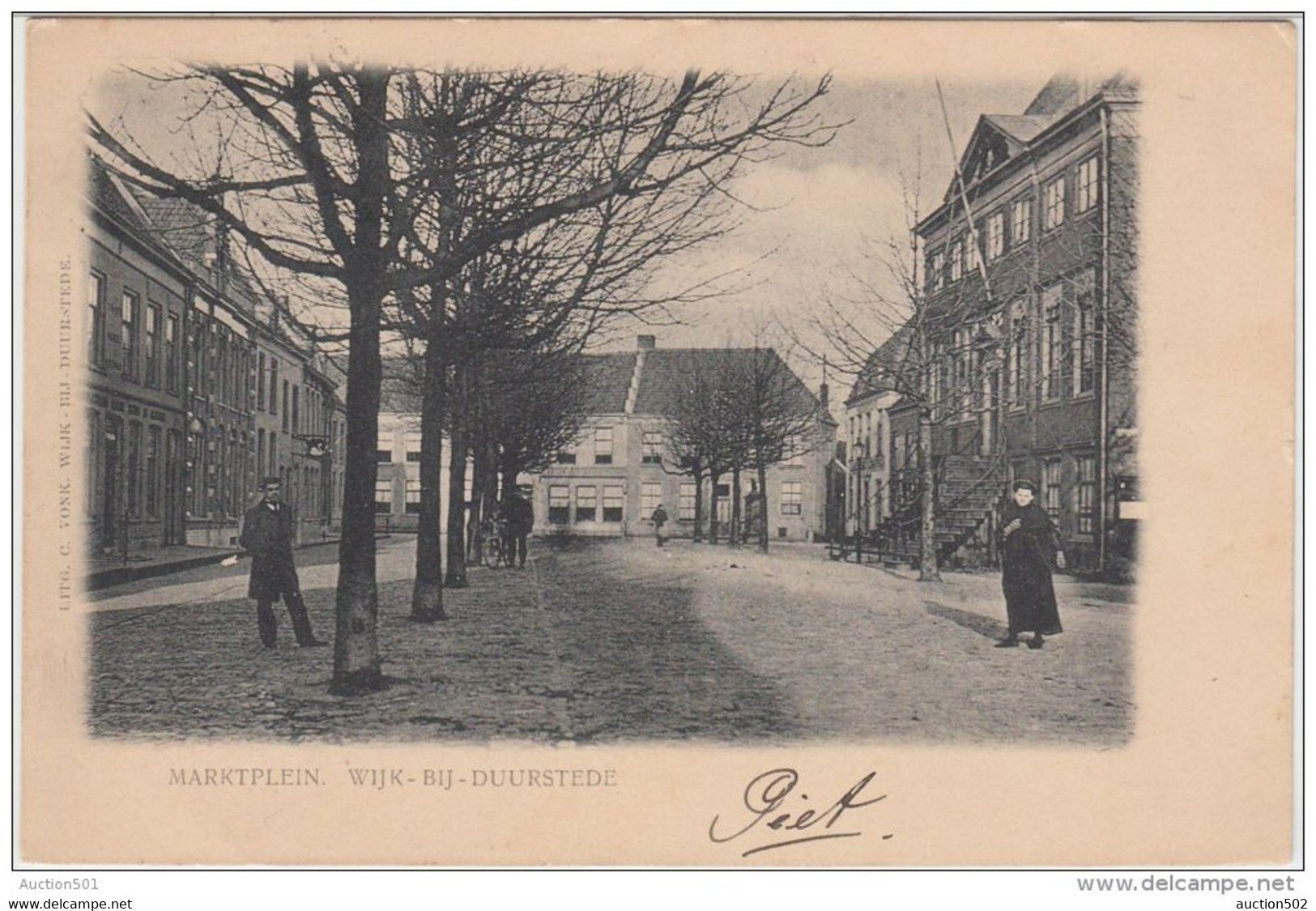 23036g WIJK-BIJ-DUURSTEDE - Marktplein - Wijk Bij Duurstede