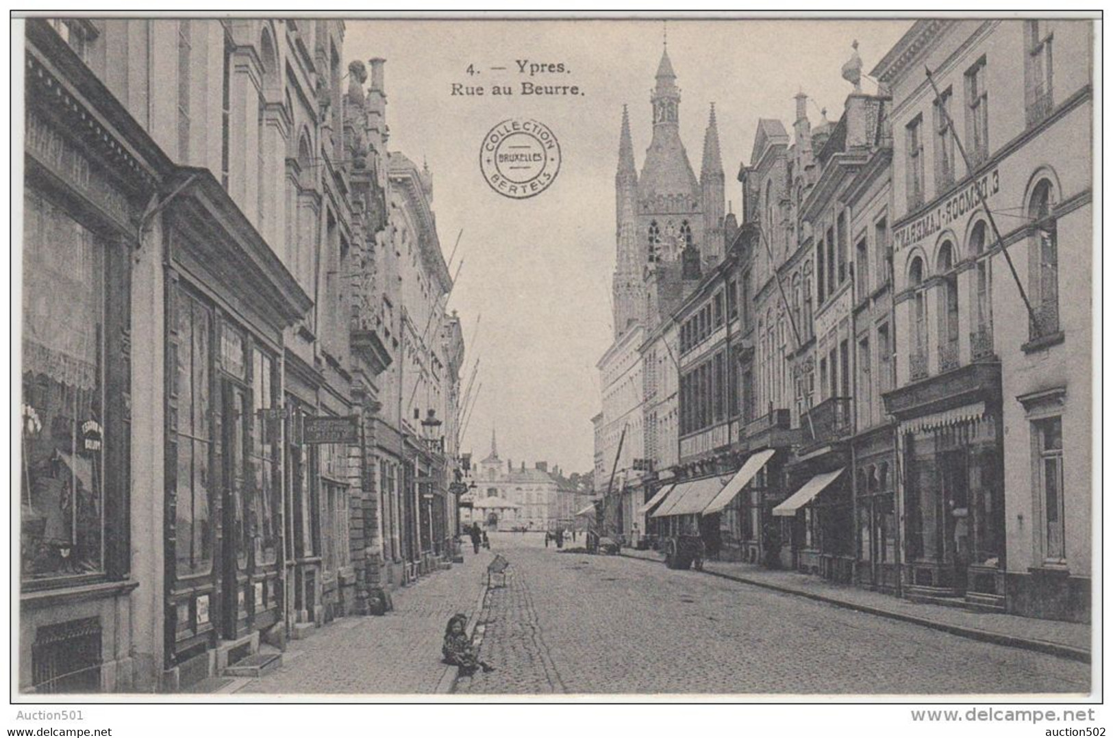 23126g  RUE Au BEURRE - Ypres - Ieper