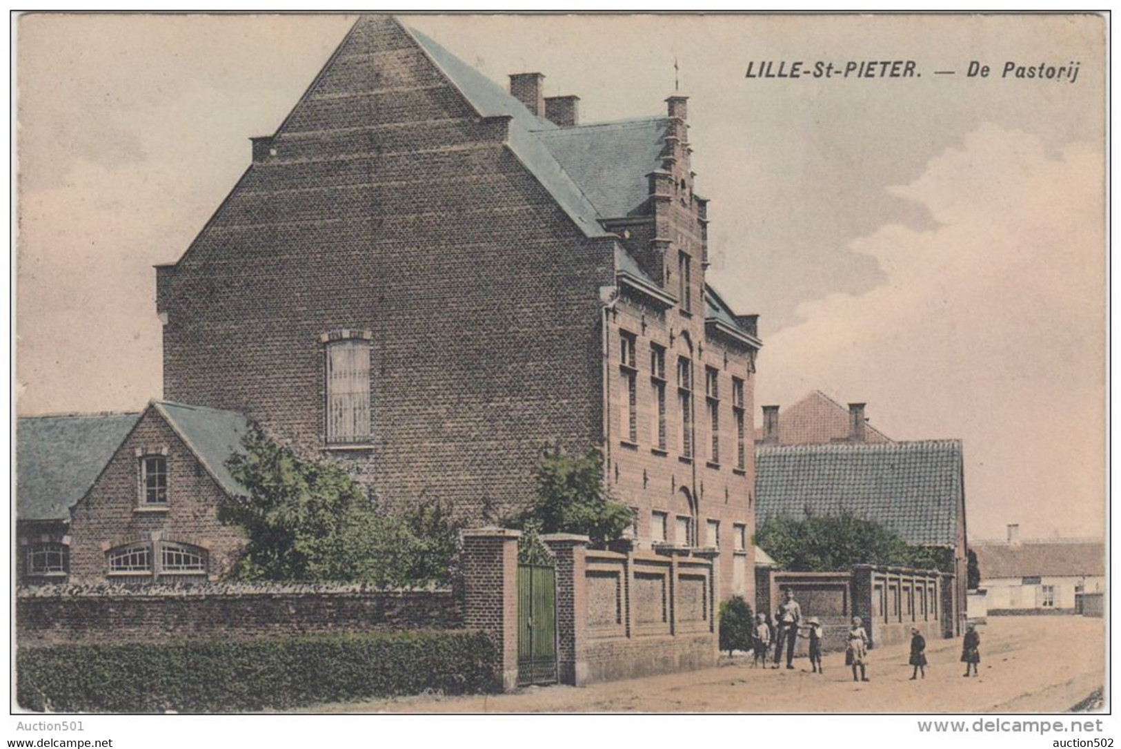 23283g DE PASTORIJ - Lille-St-Pieter - 1912 - Relais - Lille