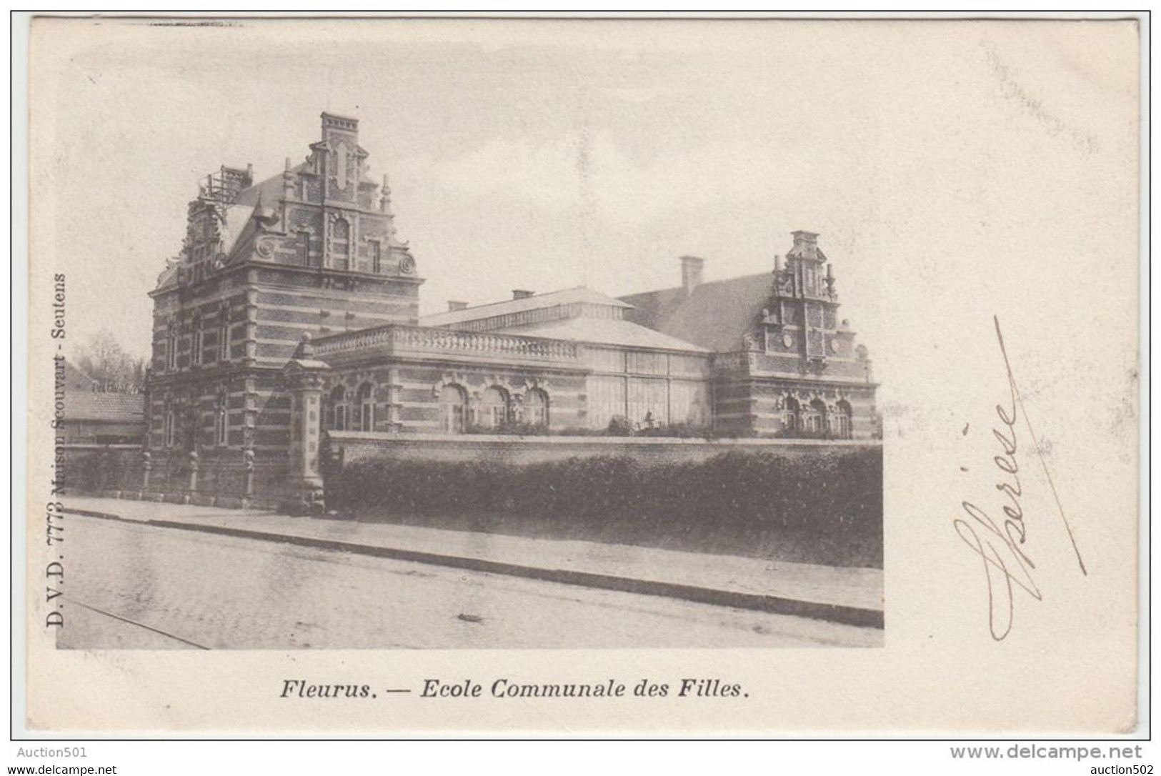 23517g  ECOLE COMMUNALE Des FILLES - Fleurus - 1902 - Fleurus