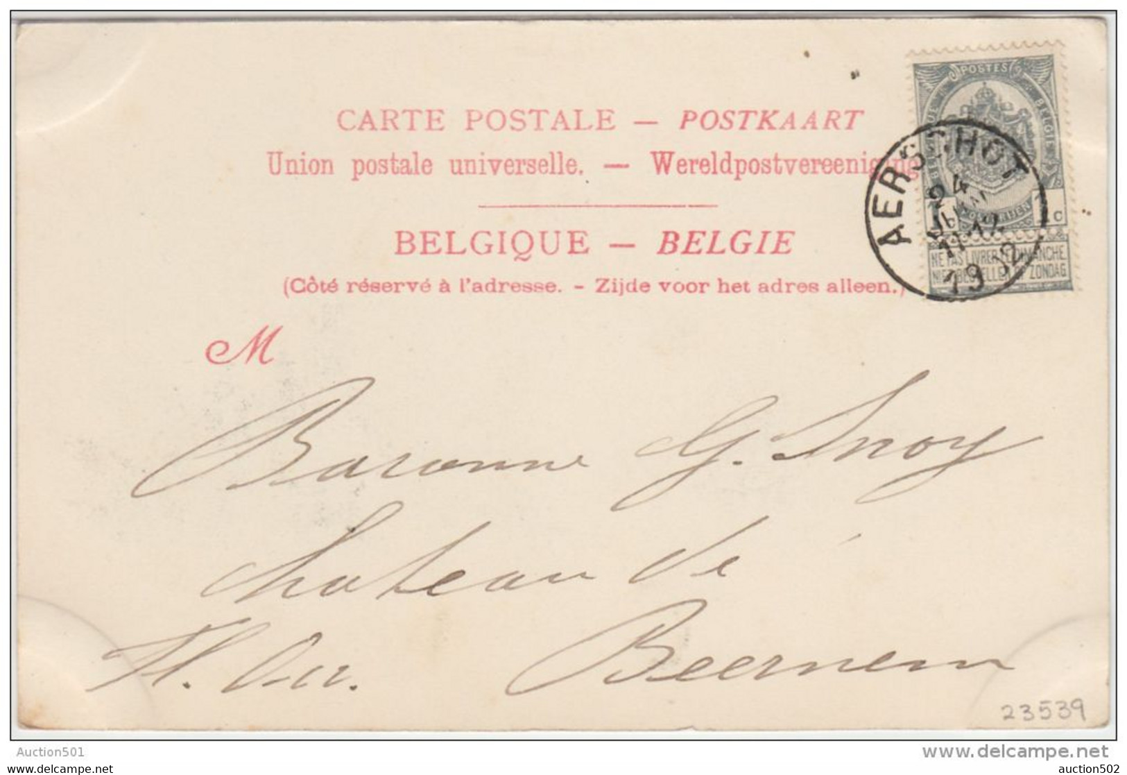 23539g WATERMOLEN -  DEMER - MOULIN - Aarschot - 1902 - Aarschot