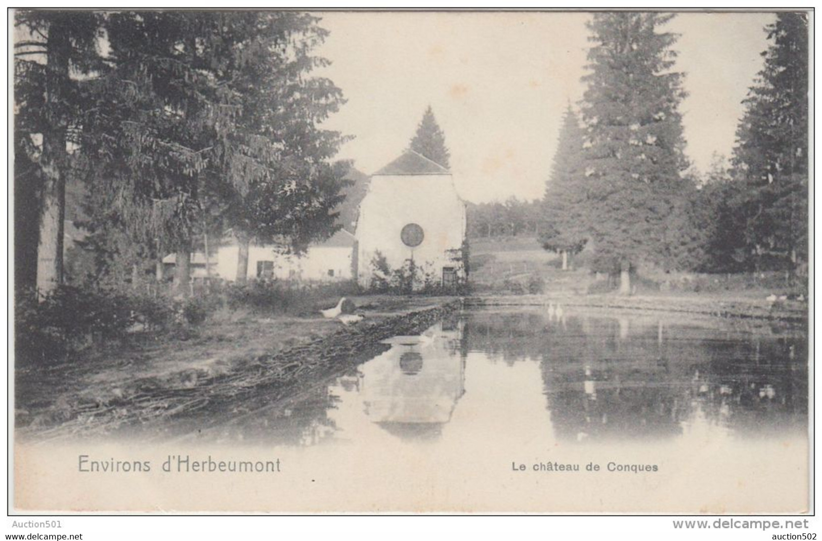 23774g CHATEAU De CONQUES - 1908 - Herbeumont