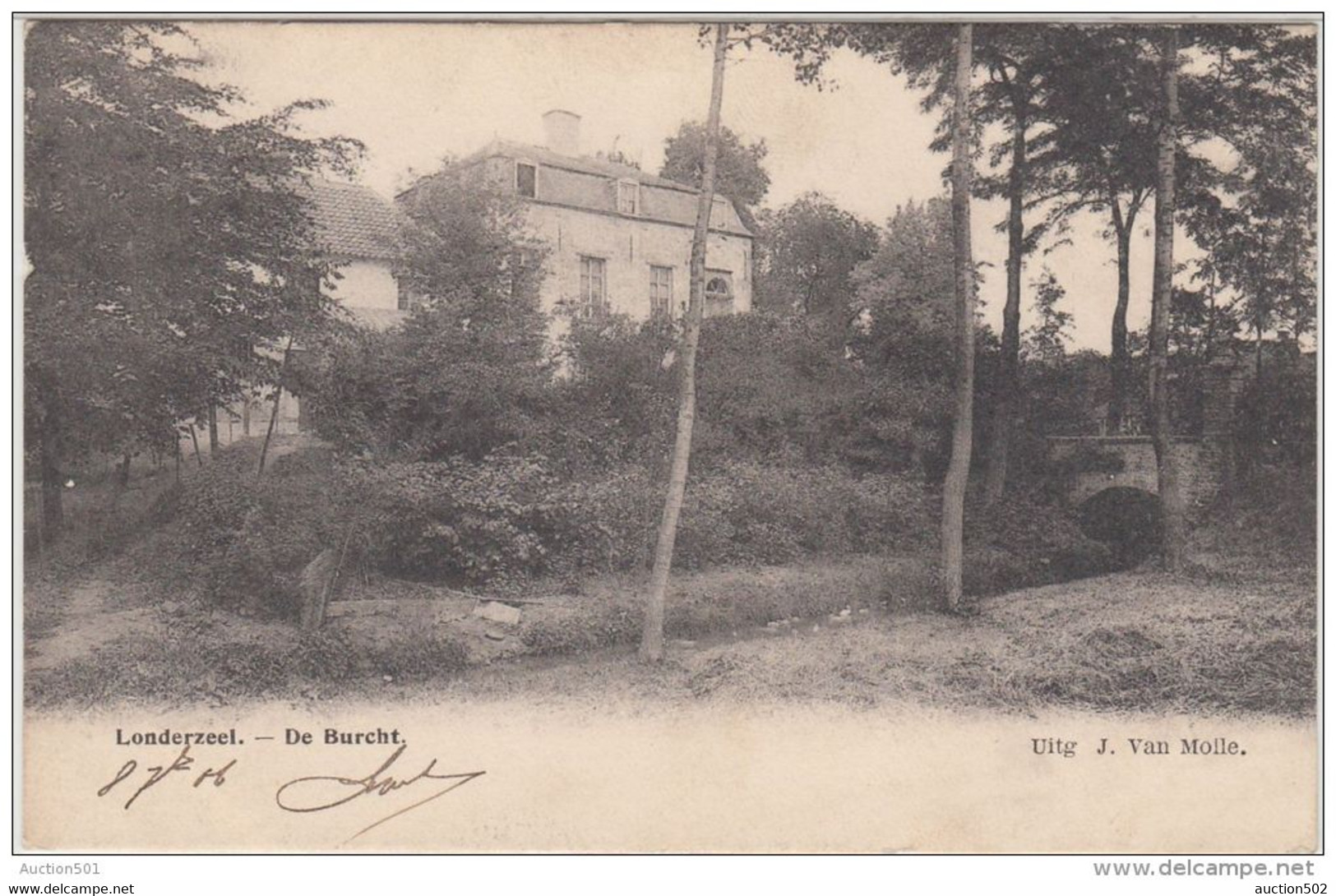 23812g  De BURCHT - PONT - Londerzeel - 1906 - Londerzeel